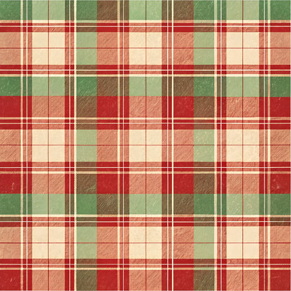 Buffalo Plaid Christmas Pattern 13 Quilting Cotton Fabric