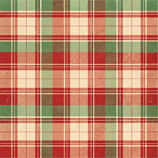 Buffalo Plaid Christmas Pattern 13 Quilting Cotton Fabric