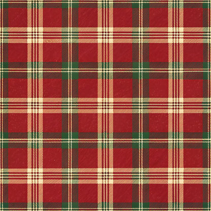 Buffalo Plaid Christmas Pattern 14 Quilting Cotton Fabric