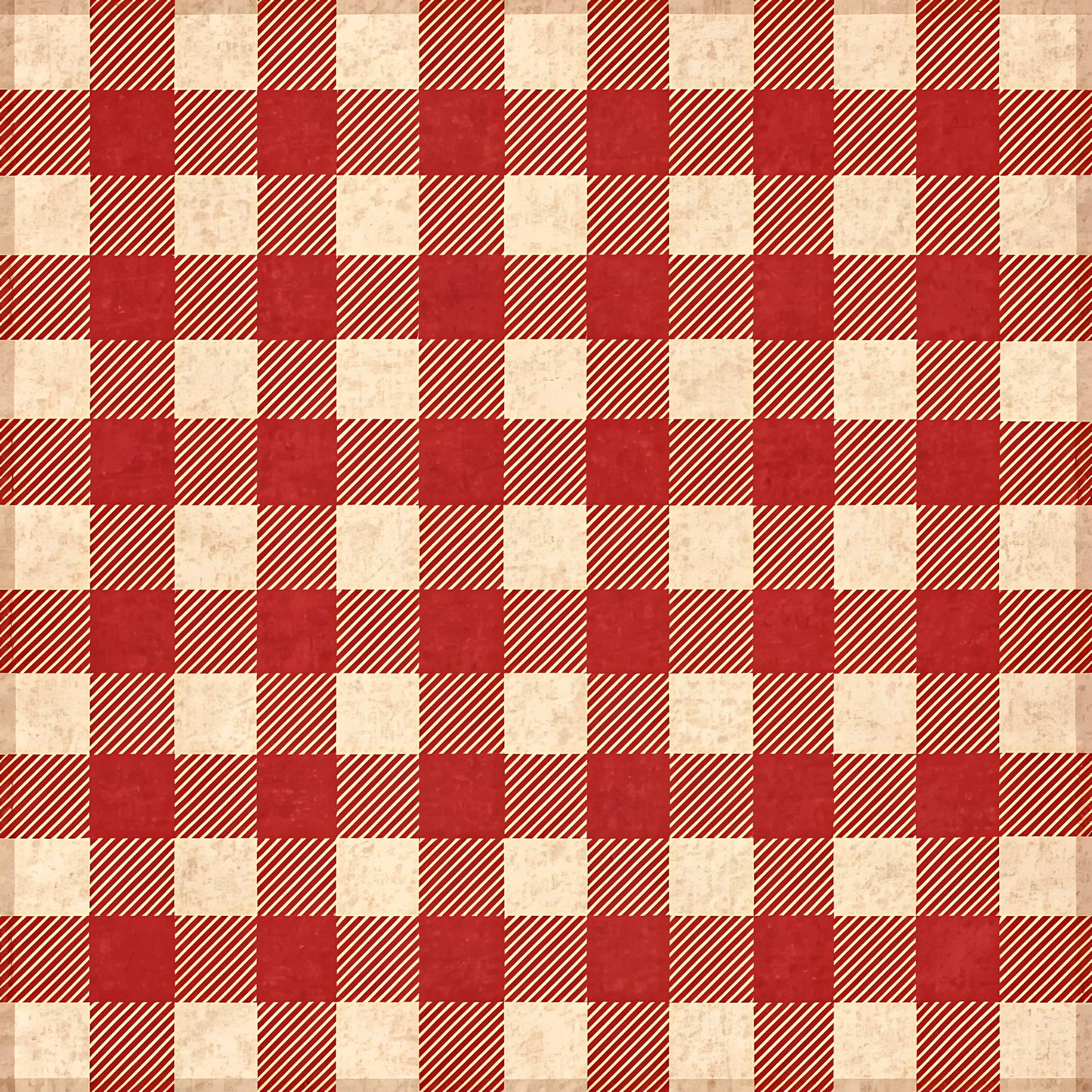 Buffalo Plaid Christmas Pattern 3 Quilting Cotton Fabric