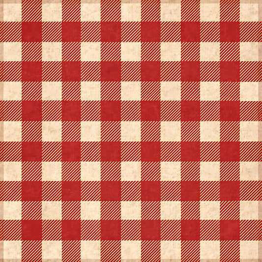 Buffalo Plaid Christmas Pattern 3 Quilting Cotton Fabric