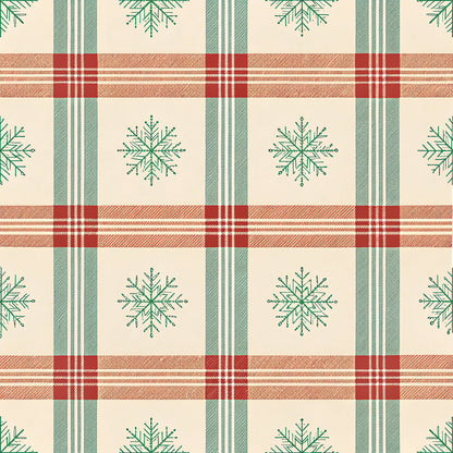 Buffalo Plaid Christmas Pattern 5 Quilting Cotton Fabric