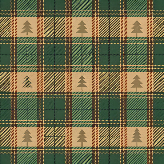 Buffalo Plaid Christmas Pattern 6 Quilting Cotton Fabric