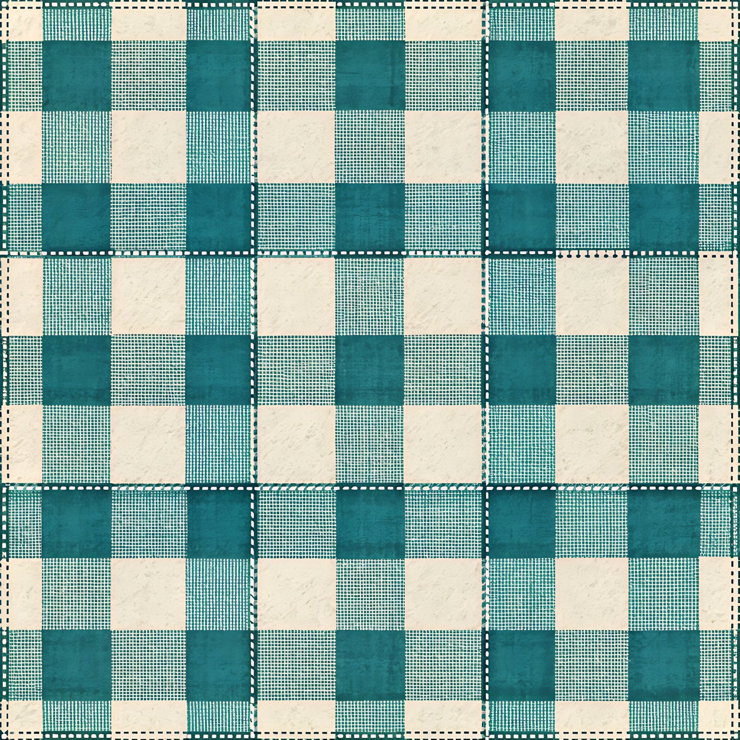 Buffalo Plaid Christmas Pattern 7 Quilting Cotton Fabric