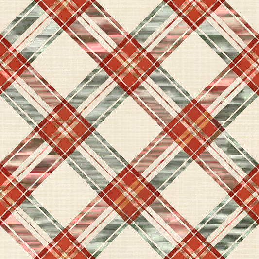 Buffalo Plaid Christmas Pattern 9 Quilting Cotton Fabric