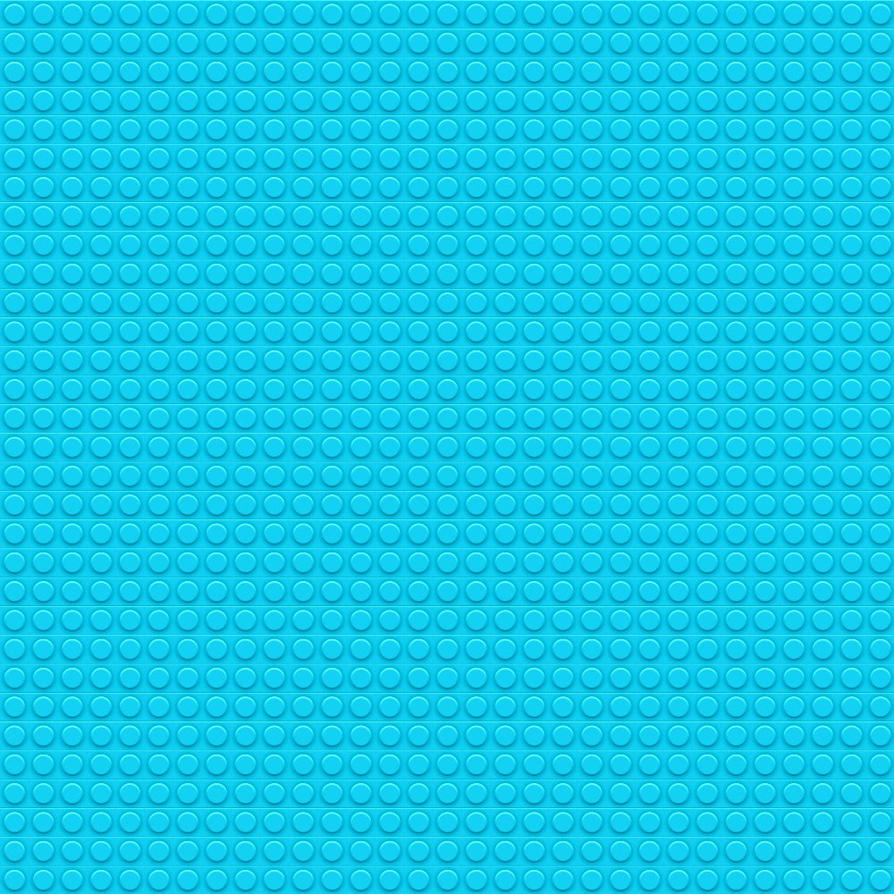 A blue surface with a grid of small, evenly spaced circular bumps.