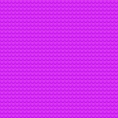 A textured surface with a pattern of raised circular bumps in a uniform grid, featuring a vibrant purple color.