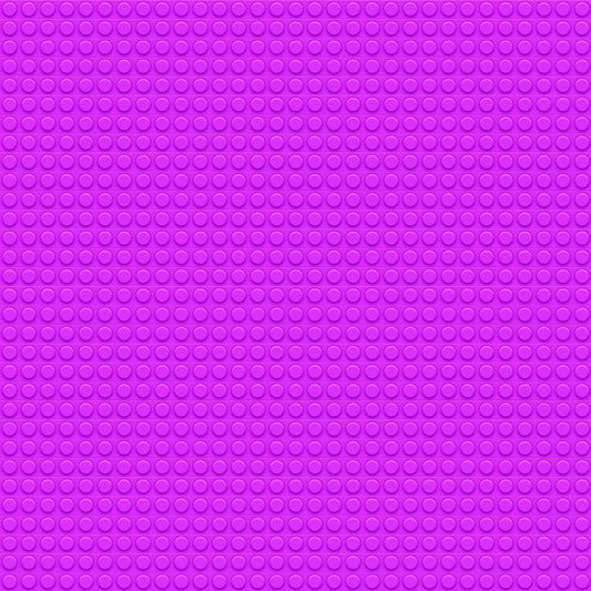 A textured surface with a pattern of raised circular bumps in a uniform grid, featuring a vibrant purple color.