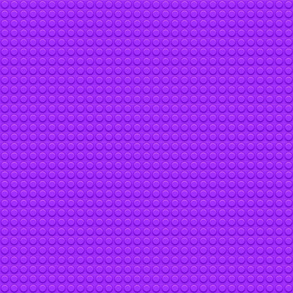 A purple pop-it fidget toy surface with rows of circular bubbles in a grid pattern.