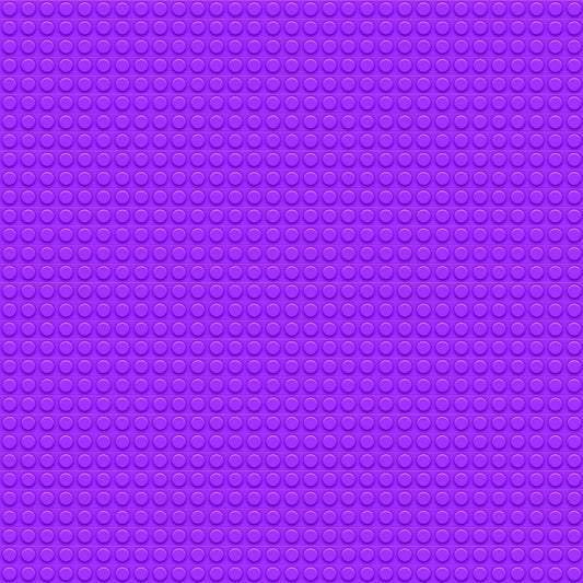 A purple pop-it fidget toy surface with rows of circular bubbles in a grid pattern.