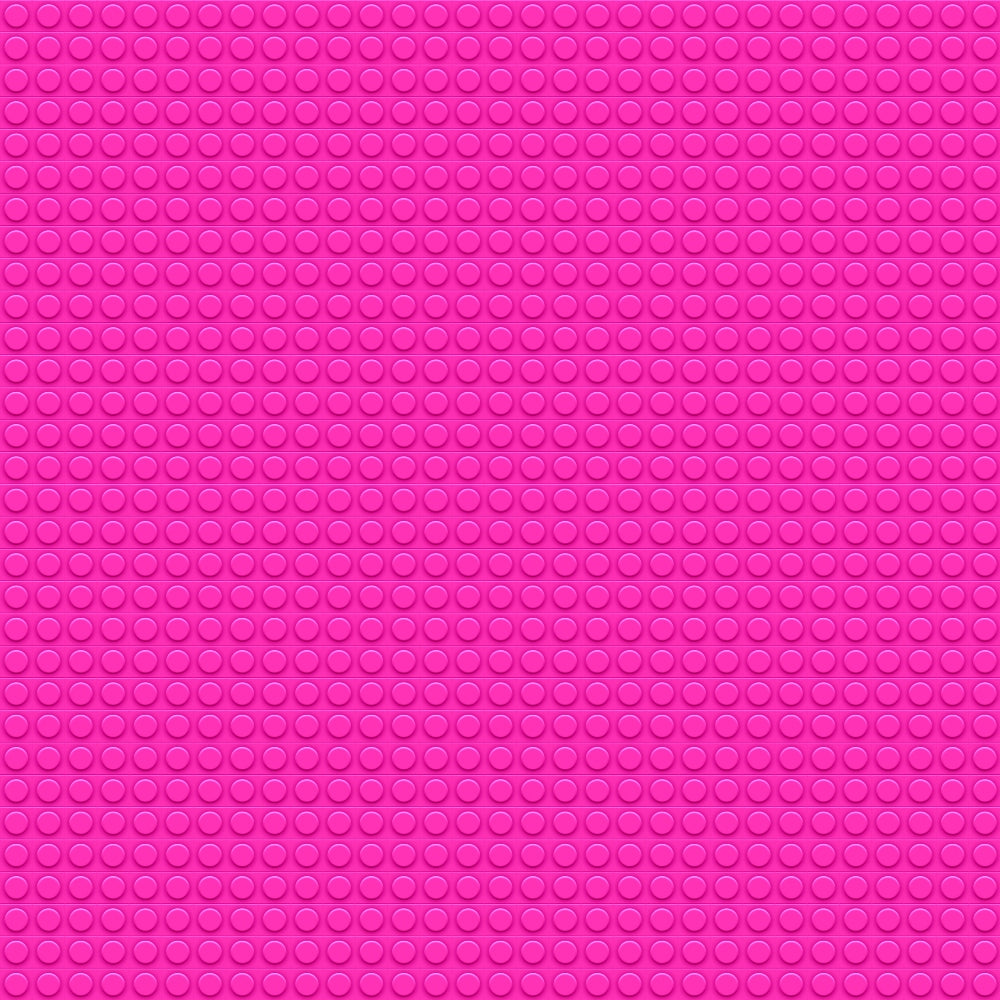 A textured pink surface with a pattern of small, evenly spaced circular bumps.