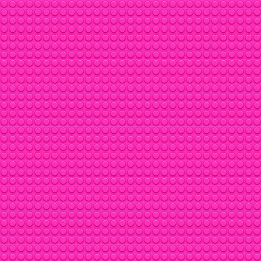 A textured pink surface with a pattern of small, evenly spaced circular bumps.