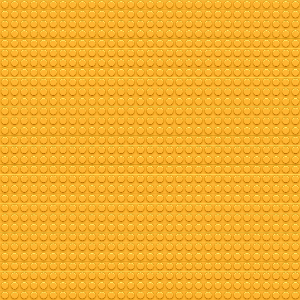 Yellow honeycomb pattern with circular, raised bumps in a regular grid.