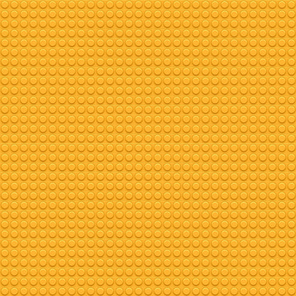 Yellow honeycomb pattern with circular, raised bumps in a regular grid.