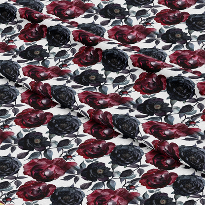 Burgundy in October Pattern 28 Quilting Cotton Fabric