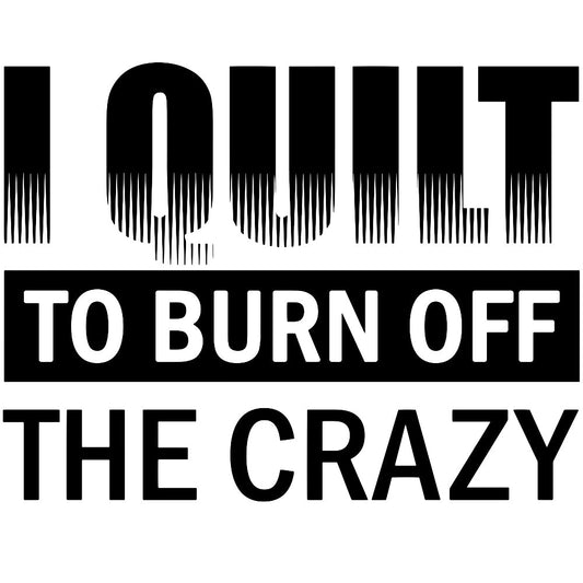 Burn Off the Crazy Fabric Panel