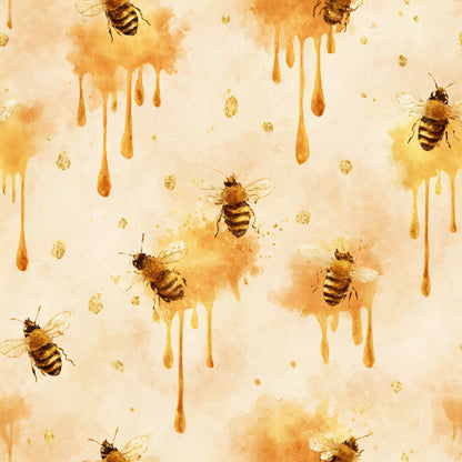 Busy Bee Pattern 11 Quilting Cotton Fabric