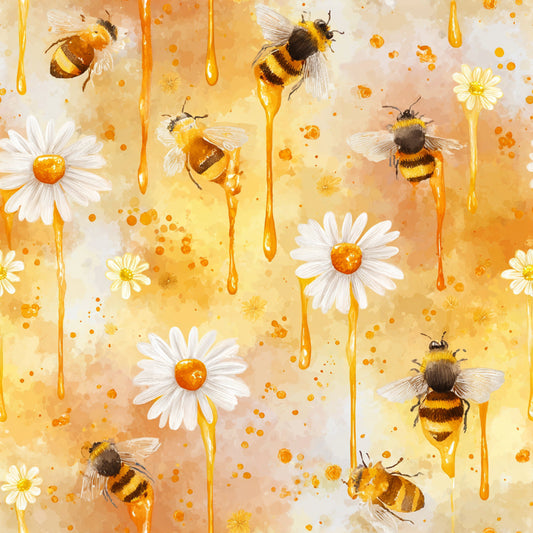 Busy Bee Pattern 12 Quilting Cotton Fabric