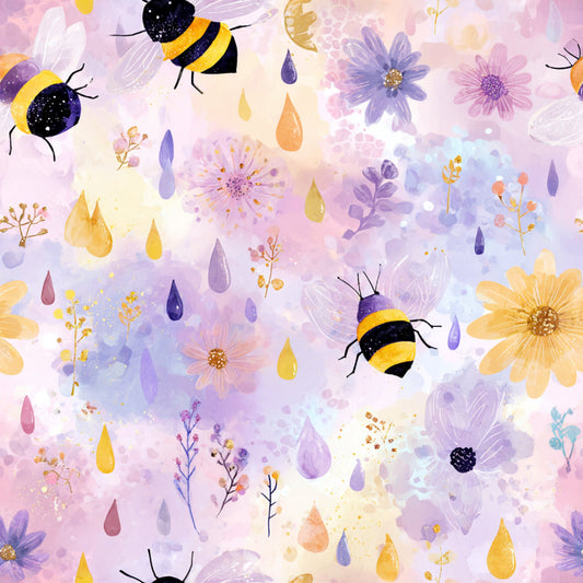 Busy Bee Pattern 47 Quilting Cotton Fabric