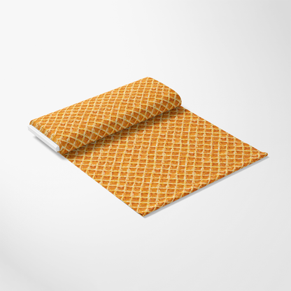 Butter Waffle Pattern 10 Quilting Cotton Fabric