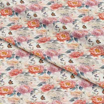 Butterfly Dance Pattern 12 Quilting Cotton Fabric