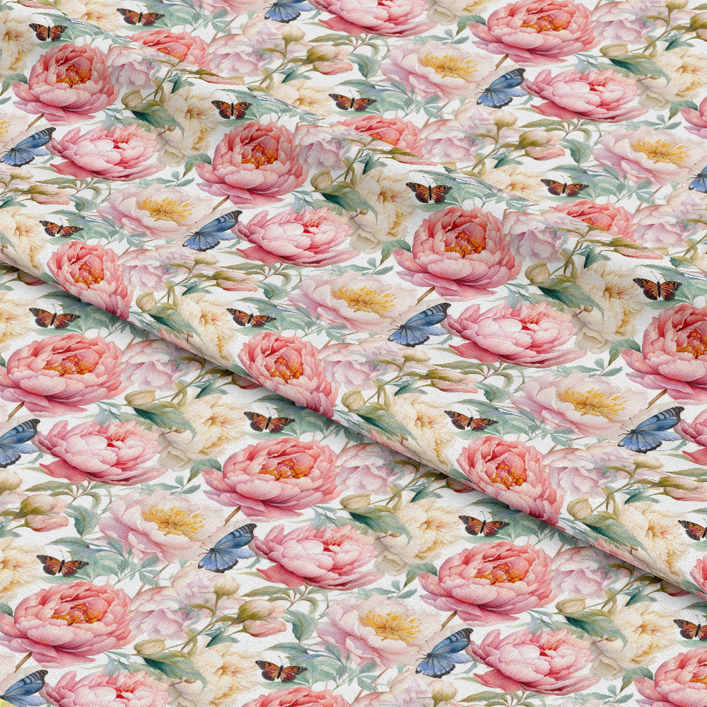 Butterfly Dance Pattern 1 Quilting Cotton Fabric