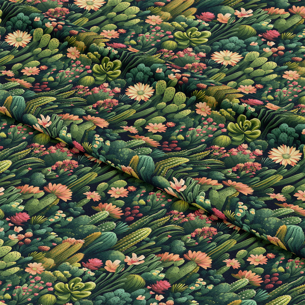 Cactus Gardens Pattern 15 Quilting Cotton Fabric
