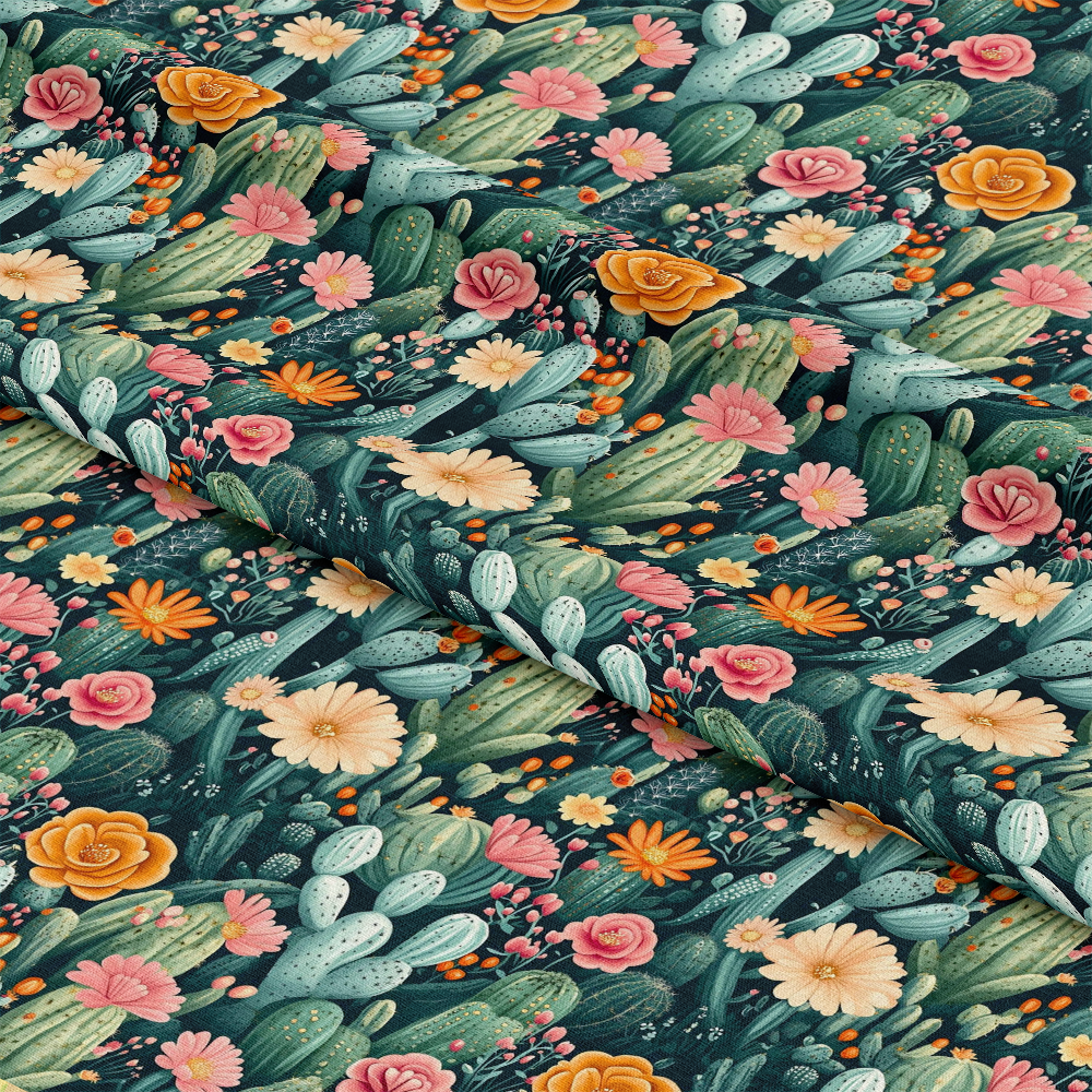 Cactus Gardens Pattern 17 Quilting Cotton Fabric