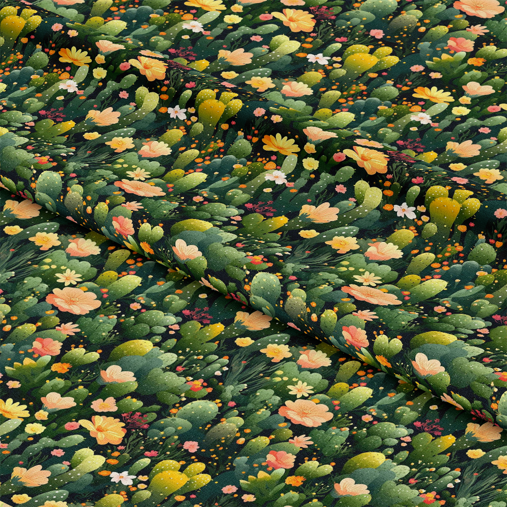 Cactus Gardens Pattern 19 Quilting Cotton Fabric