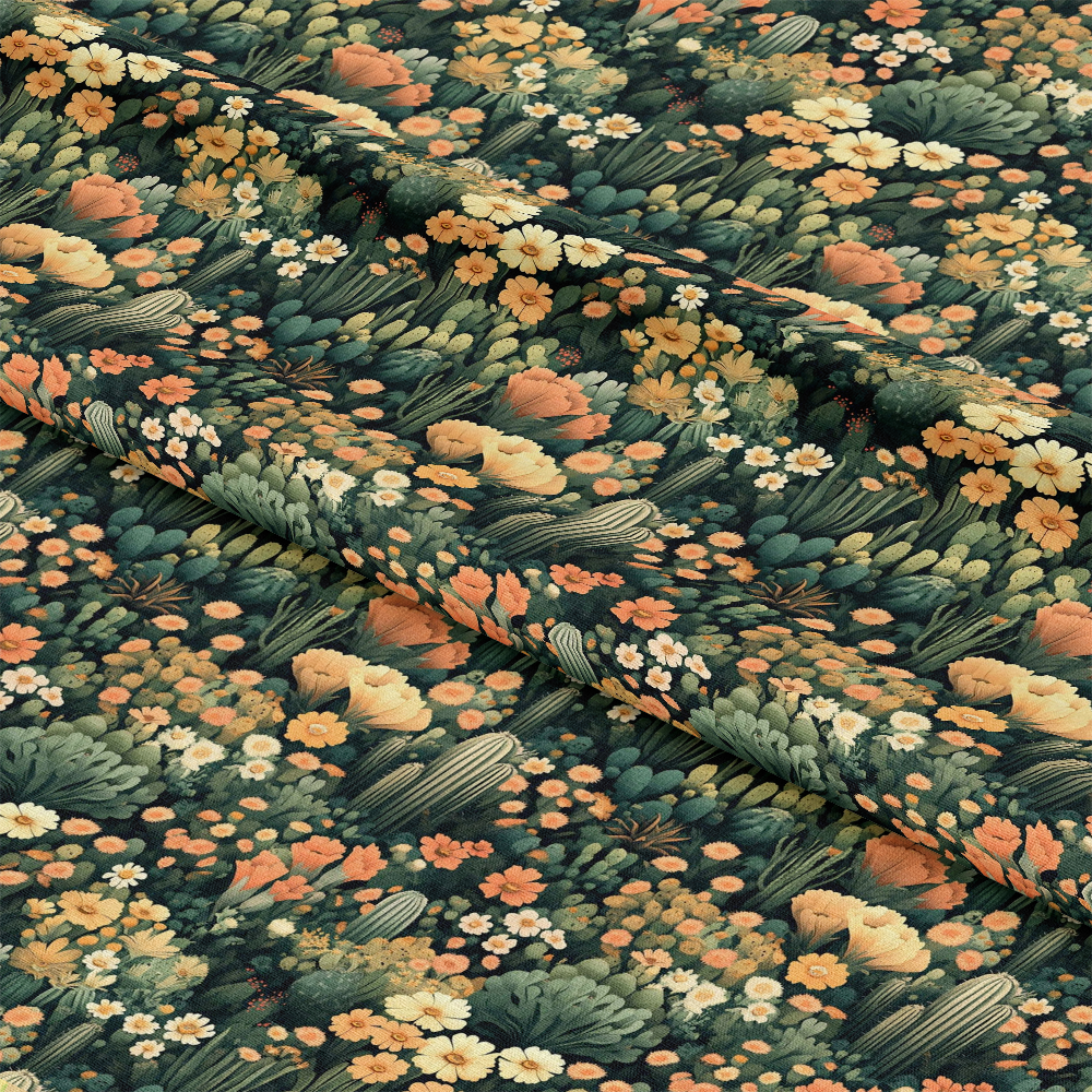 Cactus Gardens Pattern 2 Quilting Cotton Fabric