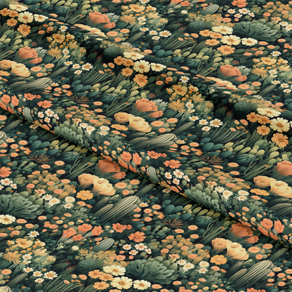 Cactus Gardens Pattern 2 Quilting Cotton Fabric