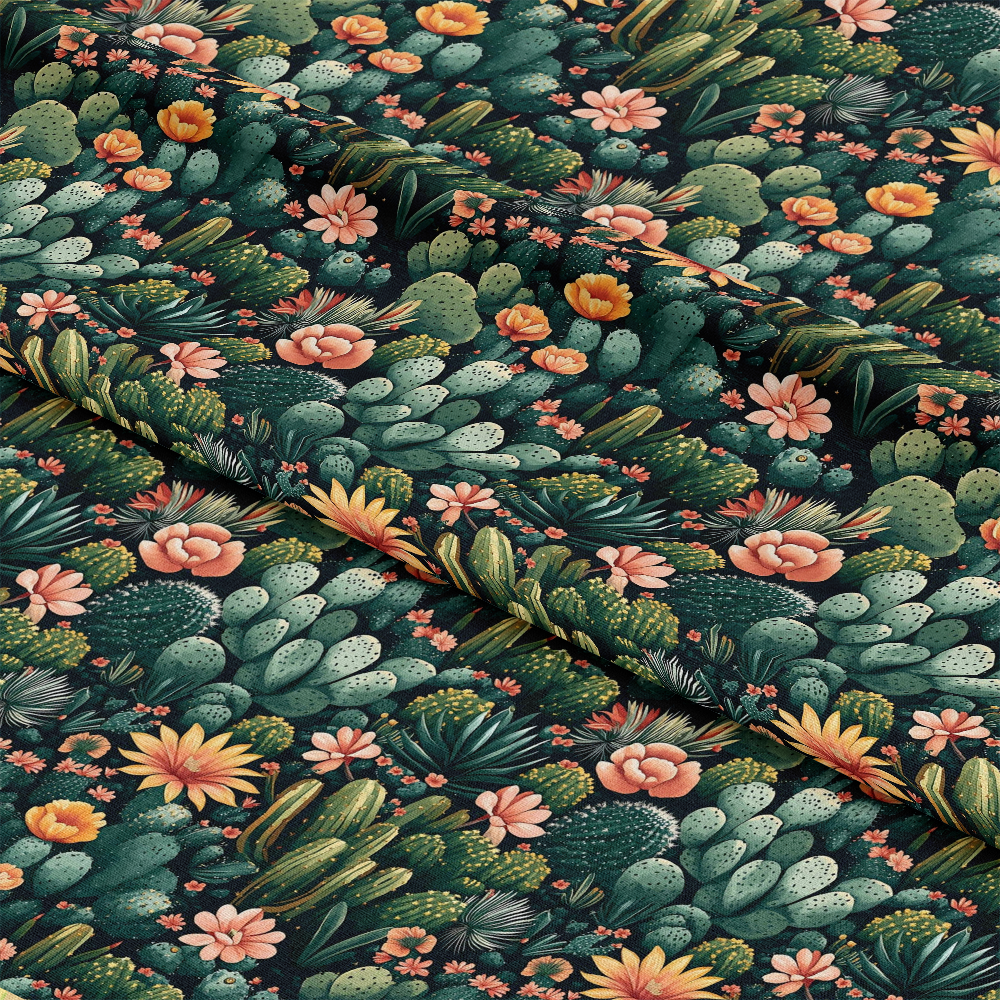 Cactus Gardens Pattern 3 Quilting Cotton Fabric