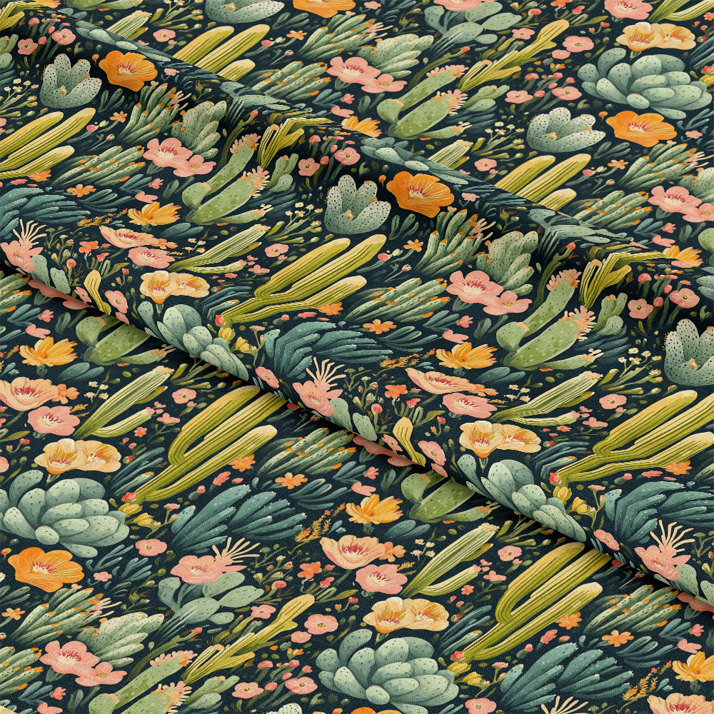 Cactus Gardens Pattern 6 Quilting Cotton Fabric