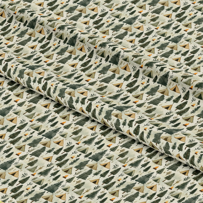 Camping in the Forest Pattern 1 Quilting Cotton Fabric