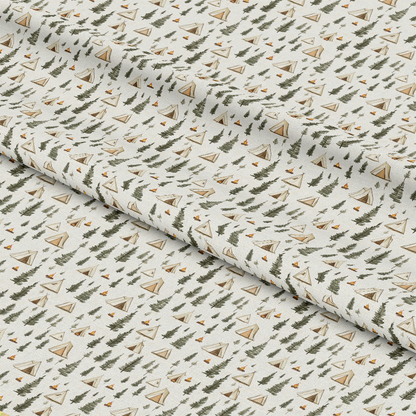 Camping in the Forest Pattern 4 Quilting Cotton Fabric