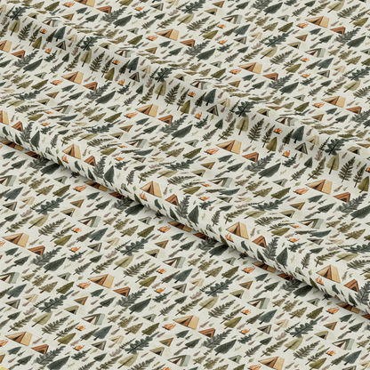 Camping in the Forest Pattern 5 Quilting Cotton Fabric