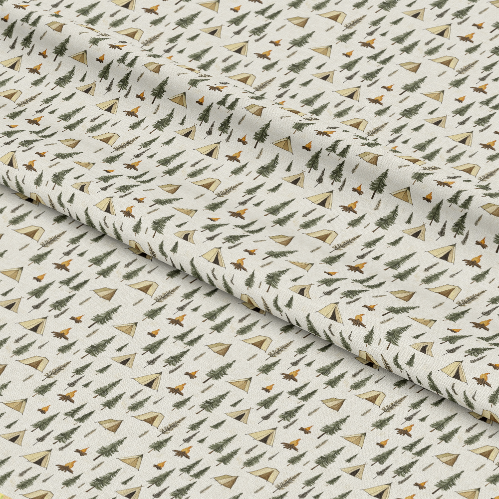 Camping in the Forest Pattern 6 Quilting Cotton Fabric