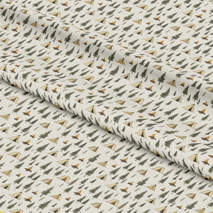 Camping in the Forest Pattern 6 Quilting Cotton Fabric
