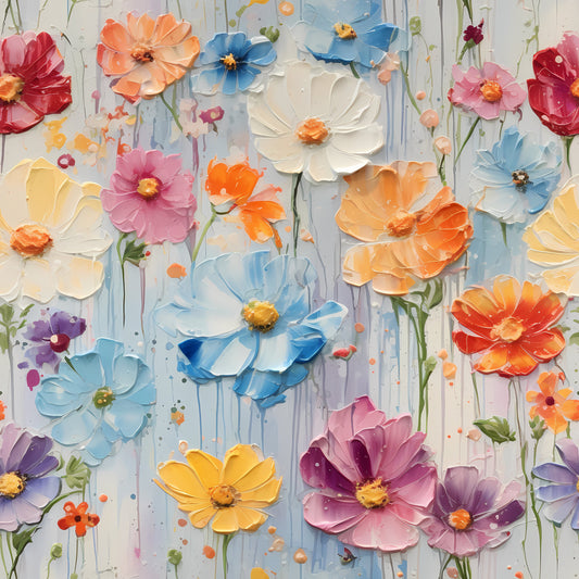Candy Florals Pattern 5 Quilting Cotton Fabric