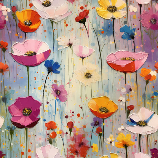 Candy Florals Pattern 7 Quilting Cotton Fabric