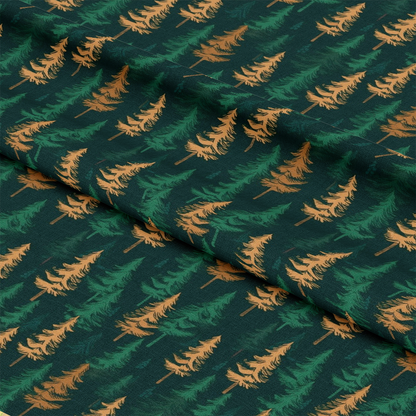 Camping Graphics Pattern 11 Quilting Cotton Fabric