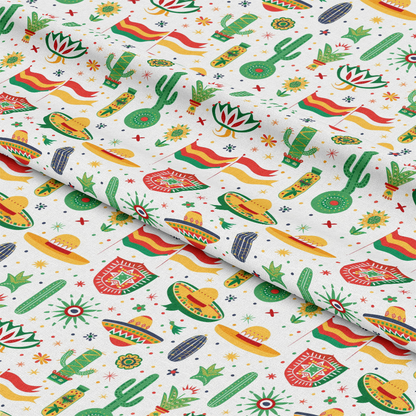 Celebrate Mexico Pattern 16 Quilting Cotton Fabric