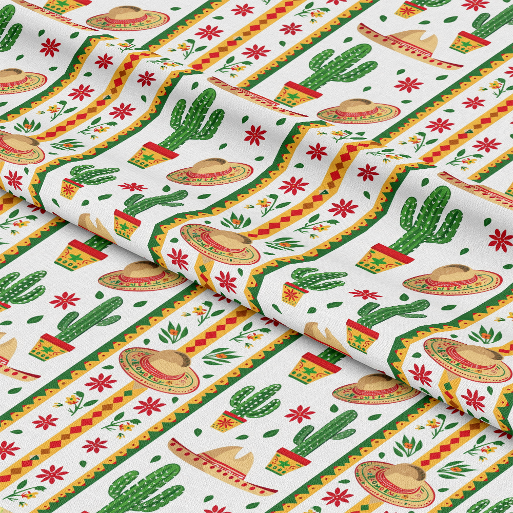 Celebrate Mexico Pattern 22 Quilting Cotton Fabric