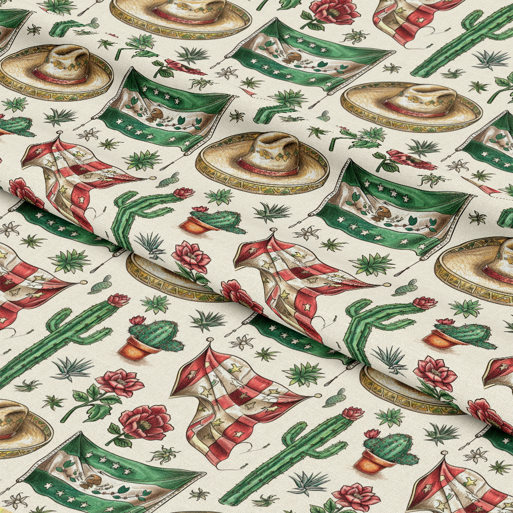 Celebrate Mexico Pattern 5 Quilting Cotton Fabric