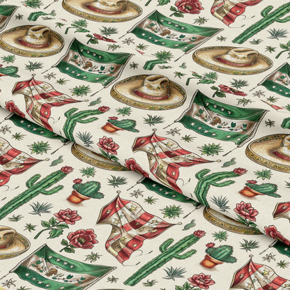 Celebrate Mexico Pattern 5 Quilting Cotton Fabric