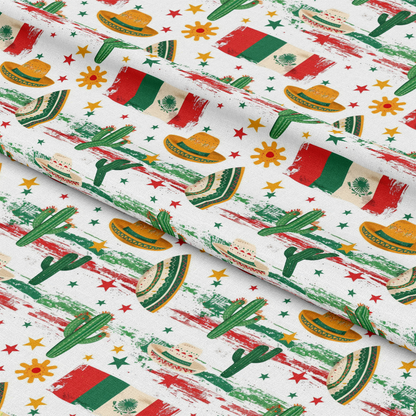 Celebrate Mexico Pattern 6 Quilting Cotton Fabric