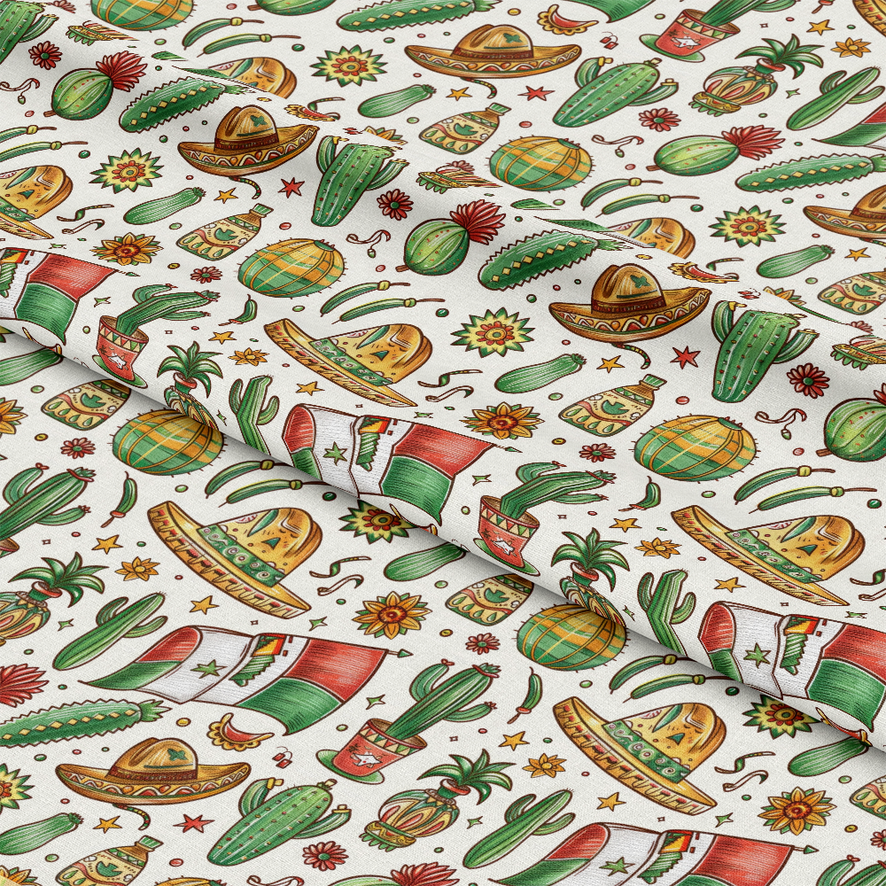 Celebrate Mexico Pattern 7 Quilting Cotton Fabric