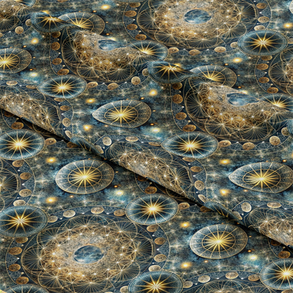 Celestial Elements Pattern 4 Quilting Cotton Fabric