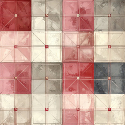 Charming Heart Pattern 3 Quilting Cotton Fabric
