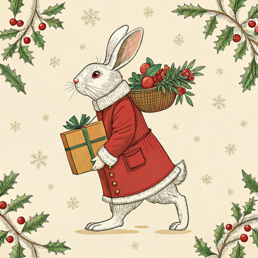 Christmas in Wonderland Pattern 32 Quilting Cotton Fabric